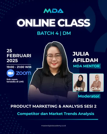 MDA class poster: Product Marketing & Analysis