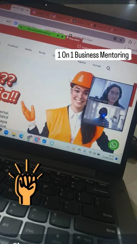 MDA class: 1-on-1 business mentoring
