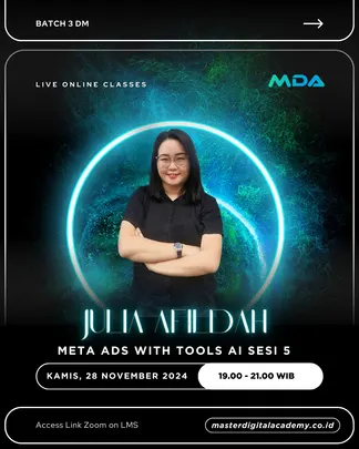 MDA class poster: Meta Ads With AI Tools