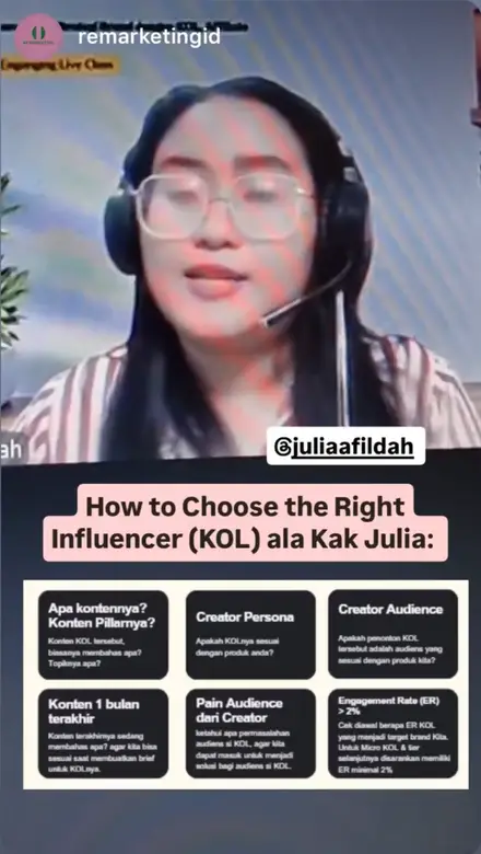 Remarketing class: How to choose the right KOL
